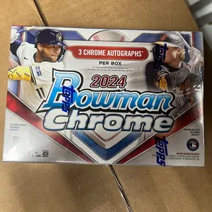 2024 Bowman Chrome HTA Choice Box - Baseball Trading Cards