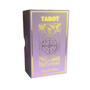 Lavender Gold Foil Tarot & Guide | Classic Tarot Design