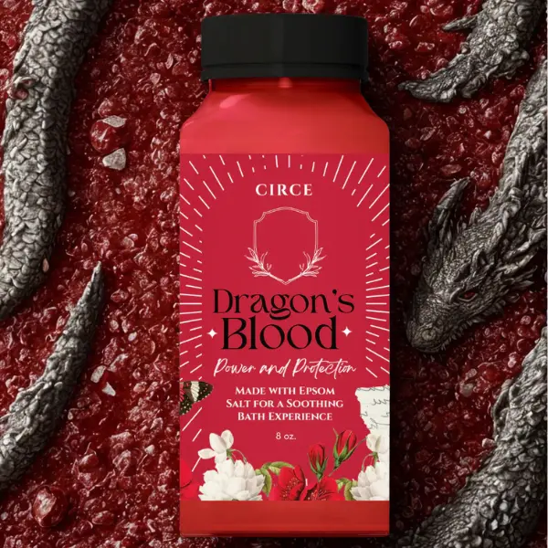 Dragon’s Blood Soul Bath Elixir – 8 oz salth bath Dragon’s Blood Soul Bath Elixir – 8 oz salth bath