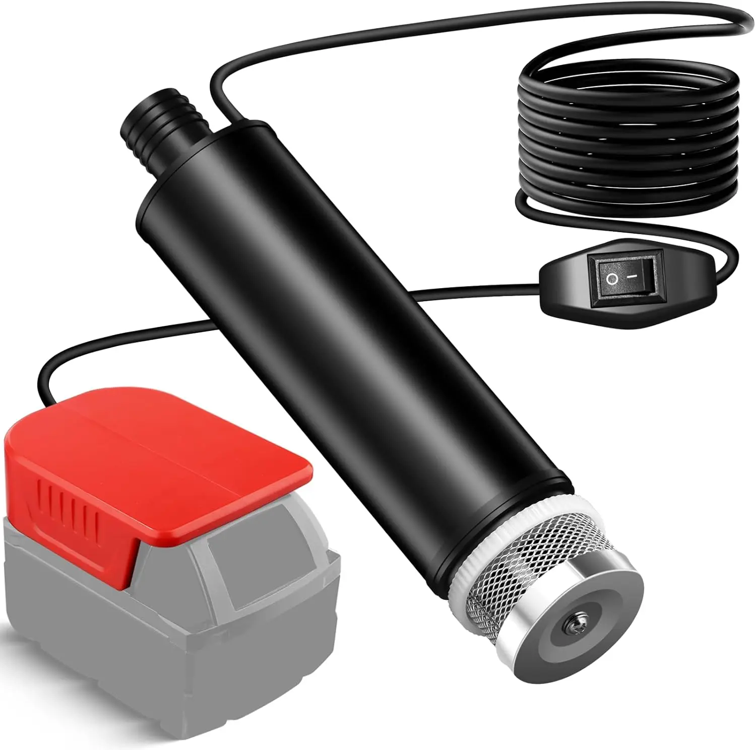 Cordless Submersible Water Pump for MILWAUKEE 18V MAX Battery, 635GPH Portable Utility Transfer Pump, Tool Only for Garden, Pond, RV, Camping, Job Site Draining​