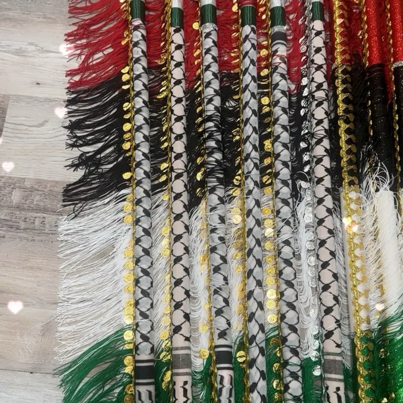 Wedding Dabkeh Stick, Traditional Middle Eastern Dance Performance Accessory