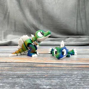Baby Spinosaurus Articulated 3D Printed Fidget Figure