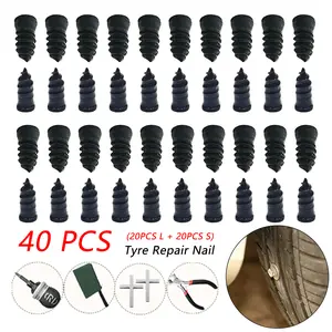 Emergency Tire Plug Kit for Cars & Motorcycles | Fix Flat Tires in 5 Mins Without Removing Wheel  All-in-One Emergency Solution for Tubeless Tires Repair Kit