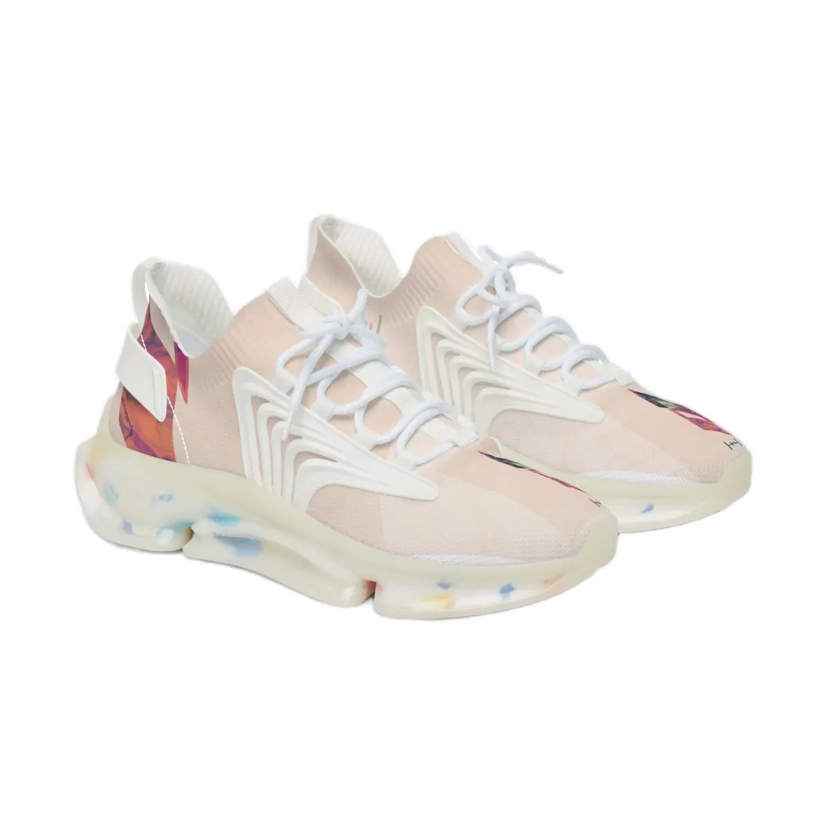 White Sneaker | SoulStride “ Mango Tango Cream “ Mesh Sneaker Training Running Footwear Closed Shoe Runner Trainer Boy