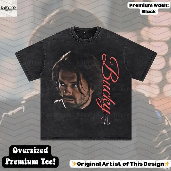 Bucky Barnes T Shirt, Winter Soldier Vintage Shirt Bucky Barnes Retro 90s Tshirt Bucky Barnes Thunderbolts The Winter Soldier 1917
