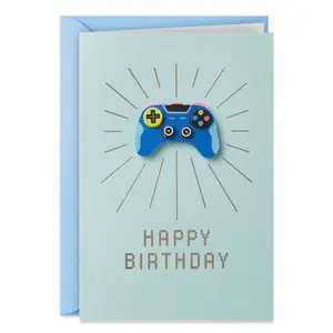 Life's a Game You're Winning Birthday Card