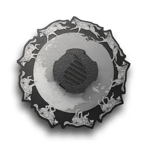 Classic Wolf Handheld Zoetrope — Please Read Product Details Before Ordering