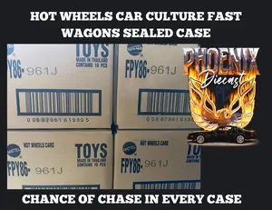 Hot Wheels Fast Wagons Sealed Case of 10 (Factory Sealed)