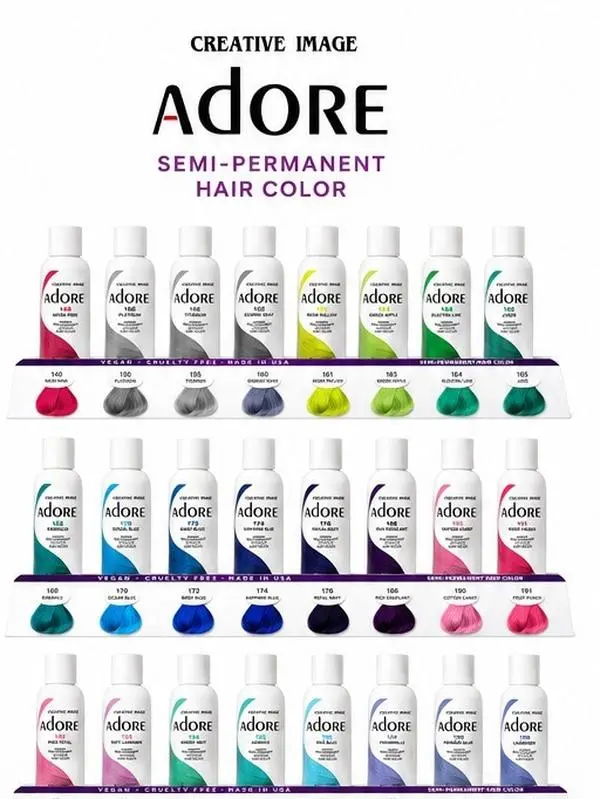 Adore Creative Image Shining Semi-Permanent Hair Color 4oz