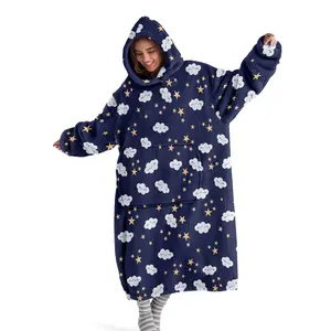 hoodie blanket，Wearable Blanket，Warm Hooded Blanket, Cozy Hooded Blanket, Wearable Long Sleeve Blanket, Perfect for Cold Weather, Autumn Winter Season, Home Leisure, Outdoor Travel, Gift Idea，Christmas Gift,Valentine's Day gift