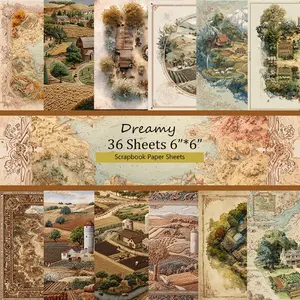 Scrapbook Paper Sheets Pack: Perfect Art Craft Paper for Christmas Gifts DIY Decorative Backgrounds