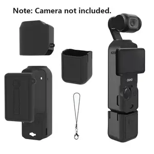 Protective Case for Dji Osmo Pocket 3 Silicone Cover Lens Protector Durable Camera Accessory Essential for Action Cam Enthusiasts