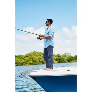 Men's Nassau Long Sleeve Fishing Shirt | Skyride Coastal Camo