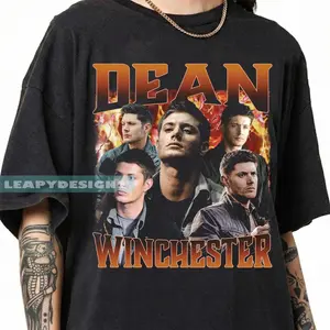 Dean Winchester Graphic Shirt, Supernatural TV Show Tee