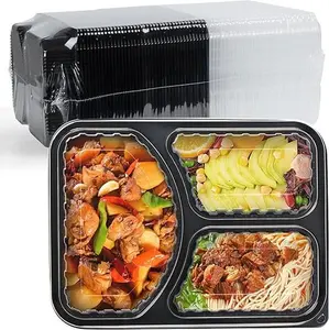 EKOSAVOR Meal Prep Container, 40-Pack 38oz - Reusable To Go Containers for Food Storage and Portion Control - Bento Boxes for Meal Planning - BPA Free Microwave Dishwasher Freezer Safe