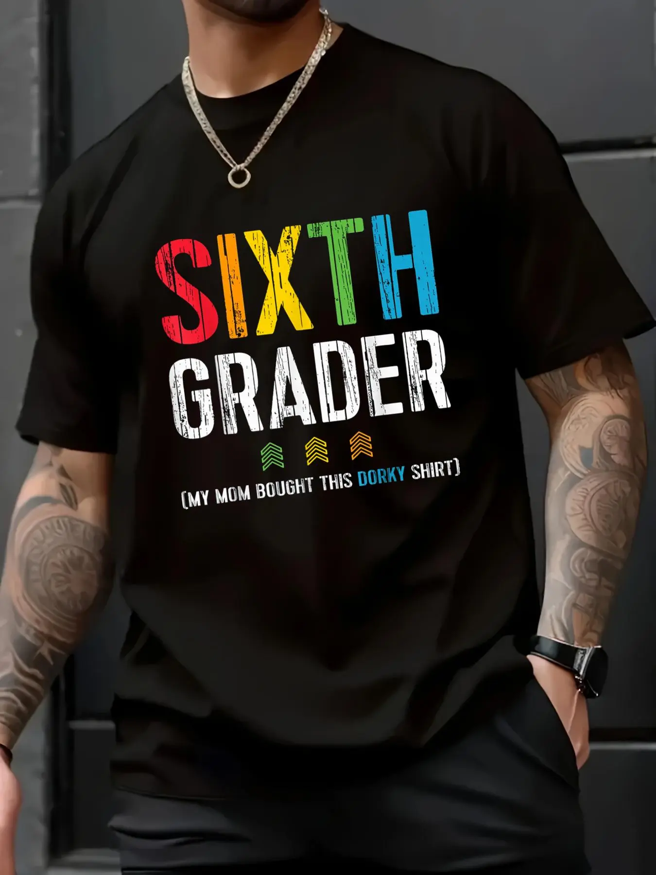 Cute First Day Of School Picture Shirt 6th Grade T-Shirt