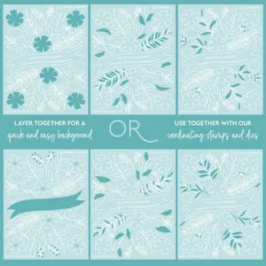 Honey Bee Stamps - Stencils - Bountiful Banner