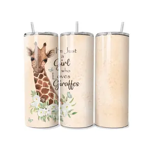 Just a Girl Who Loves Giraffe's - 20 oz Tumbler