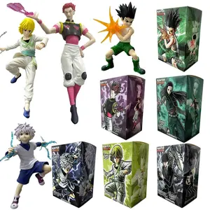 Hunter x Hunter 15-23cm Anime Figure Gon Freecss Alluka Zoldyck Action Figure Chrollo Lucilfer/Kurapika Figurine Model Toys Gift