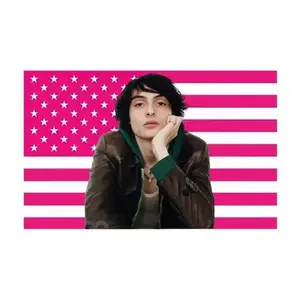 Finn Wolfhard Flag, Stranger Things Flag, Stranger Things Wall Flag, Mason Thames Shirtless Flag, Actor Fan Room Decor hot actor wall art tv show tapestry