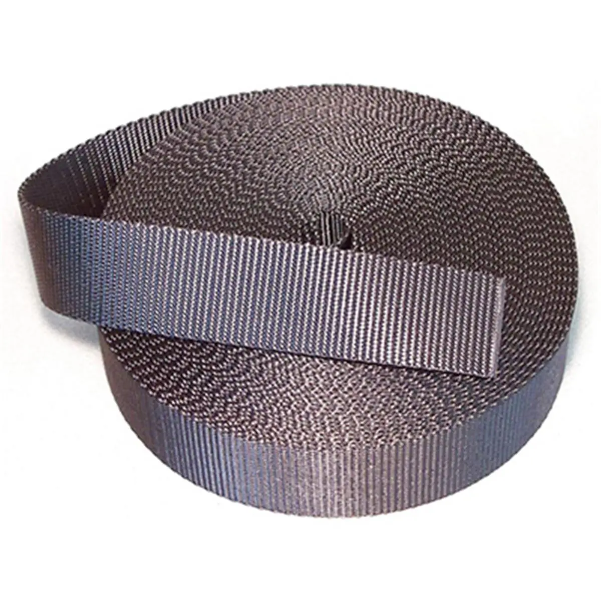 212 MAIN Polypropylene Strapping, 1.5 in. x 300 ft. Bulk Roll, Black Tension Rope for Light-Duty Tie Downs & Cargo Control, 200 lb Break Strength, Tie Down Cargo Control, Backpacking
