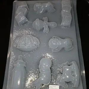 Small Gelatin Mold (Baby Boy & Girl Themed)
