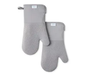 Town & Country Basics Basketweave Oven Mitts 2-Pack Set