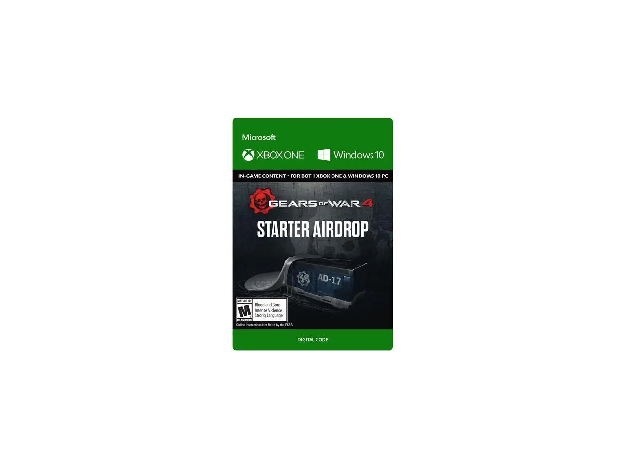 Gears of War 4: Starter Airdrop Xbox One / Windows 10 [Digital Code]