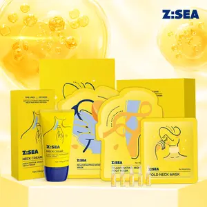 Z:SEA  Body Skincare Set - Neck Lifting and Firming | Hand and Foot Moisturizing and Firming Care | Spring Skincare Set