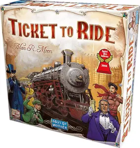 Ticket to Ride Strategy Board Game for Ages 8 and up, from Asmodee