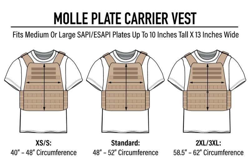 Rothco Modular Utility Vest – Adjustable Multi-Pocket Outdoor Vest - Rothco MOLLE Vest, Menswear Polyester Nylon Carrier Rothco Modular Utility Vest – Adjustable Multi-Pocket Outdoor Vest - Rothco MOLLE Vest, Menswear Polyester Nylon Carrier