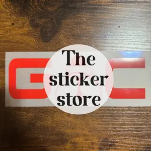 GmC girl sticker