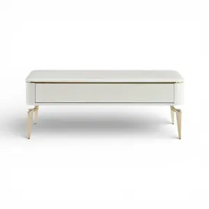 Plaza Coffee Table - Ivory