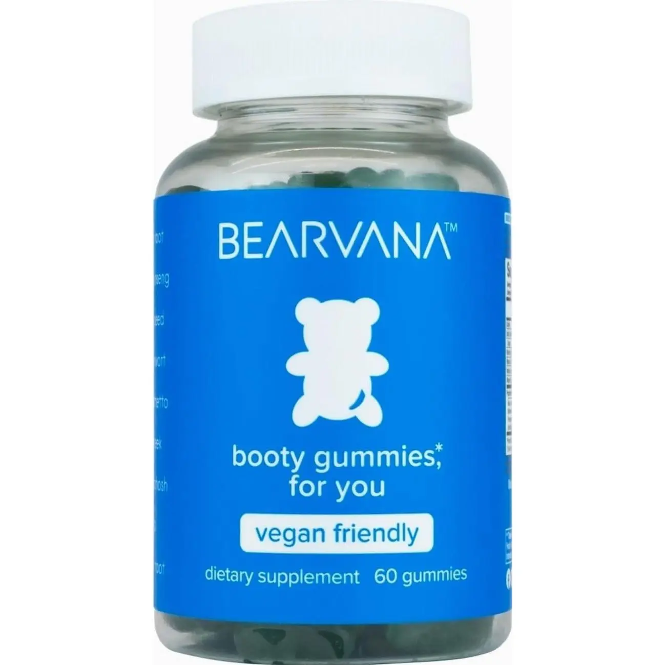 BEARVANA Peach Support Women’s Multivitamin Gummies | Herbal Gummy Vitamins for Women with Fenugreek, Maca, Ginseng & Ginger | Supports Feminine Wellness, Vitality & Energy | Berry Flavor | 60 Gummiesundefined