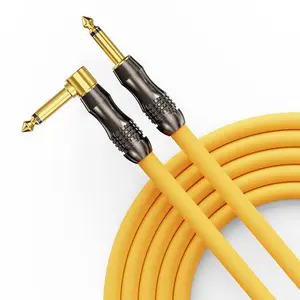 Guitar  10 Ft, 20AWG Instrument , 1/4 Inch Guitar AMP Cord for Bass, Pedals, Professional Electric Patch Cord with Graphene Foil Shielding, Soft  Jacket