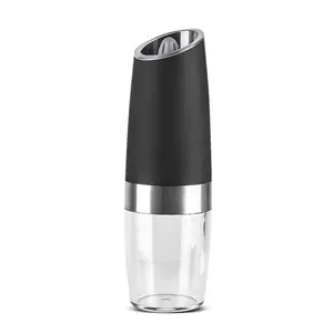 Gravity-sensing pepper mill, hot-selling household and outdoor sea salt & black pepper grinder in stock