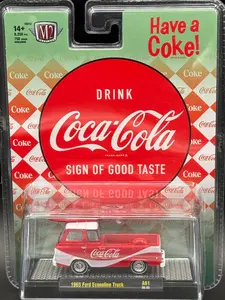 M2 Machines 1965 Ford Econoline Truck - Coca-Cola - 1:64 Scale Model A61 - 25-23 New Release!