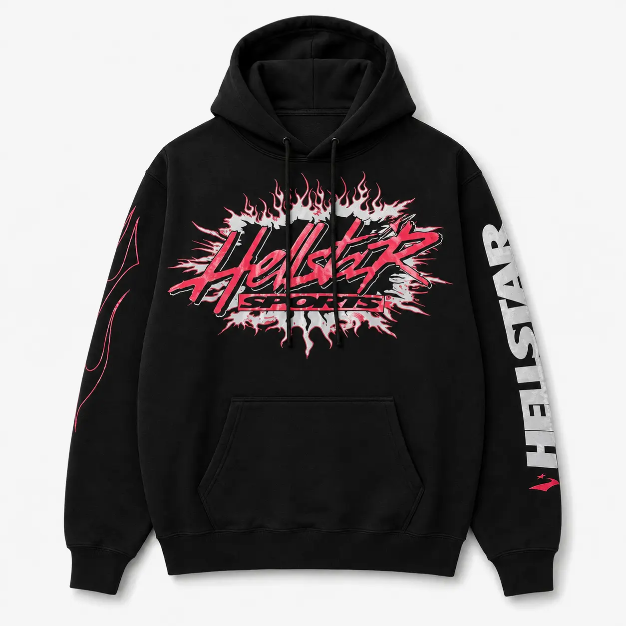 Hellstar Sports Future Flame Hoodie 'Black'