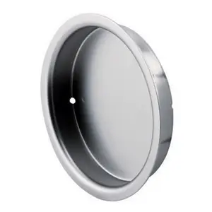 Prime-Line 164478 Slide-Co 2 in. dia. Satin Nickel Round Mortise Pull - pack of 6