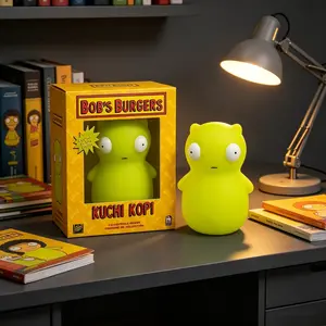 1PC Bob's Burgers Louise Belcher Kuchi Kopi Glow-in-the-Dark Figure, Collectible Model Ornament, Perfect Parent-Child Gift