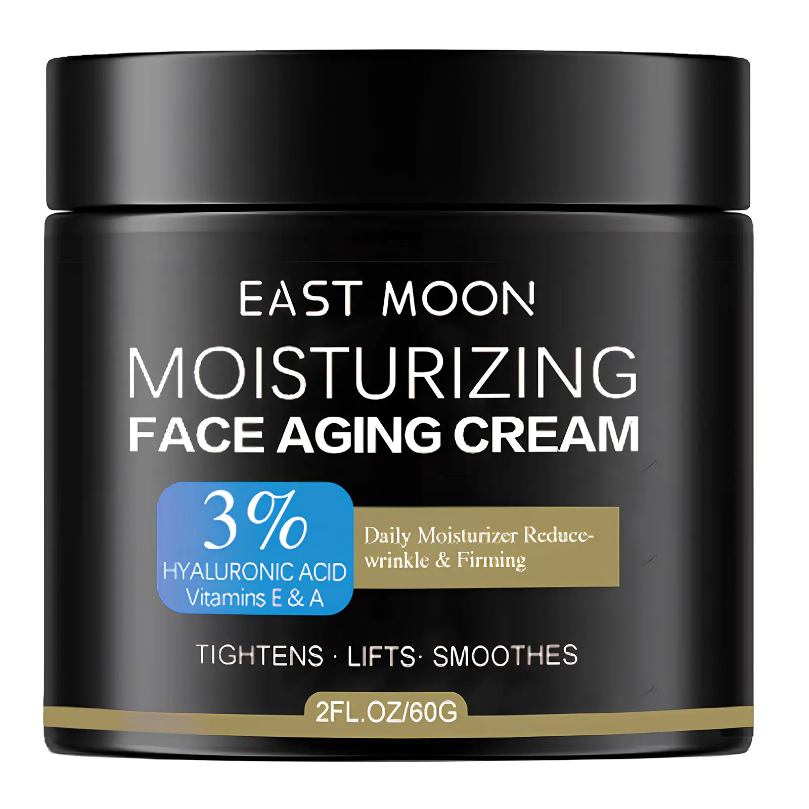 Men's Avocado Hyaluronic Acid Moisturizer - Hydrating & Anti-Aging Face Cream to Reduce Fine Lines, Repair Dryness, and Brighten Skin | Lightweight, Nourishing Formula for Smooth, Glowing Skin, Moisture, Skin Repair