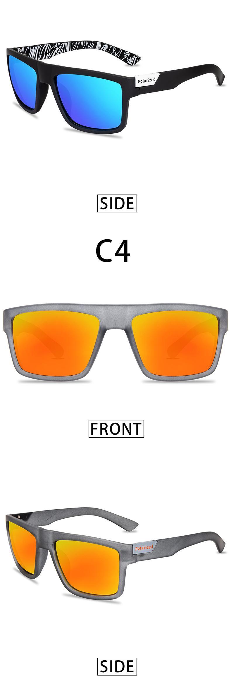 Unisex 3 Pack Sporty Sunglasses for Women, Oversized Square Sports Frames with Assorted Styles, Lightweight Impact-Resistant UV400 Shield, Crystal-Clear Vision All Black Polarized Lenses, Rectangle
