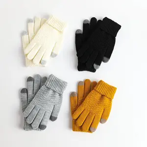 Warm Winter Gloves Compatible Touchscreen Thick Insulated Non-Slip Breathable Suitable for Cycling Hiking Outdoor Sports Hiking Essentials