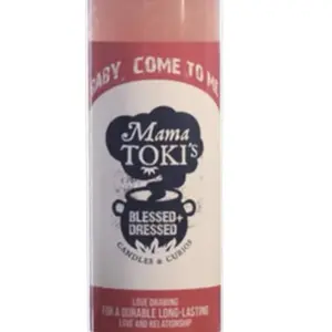 Mama Toki’s Baby Come To Me! | Dressed Love Attraction Candle | Manifest Deep, Lasting Romance | Add to Cart Now | Love Drawing + Relationship Strengthening + Intention-Focused Flame