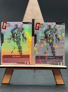 New EX Base Gundam Technical Drawing Figurine - Binder Display, Cape Fear Collectibles, Casual Play Testing, Display Pages