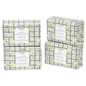 Beekman 1802 4-Piece Goat Milk Bar Soap - Daisy & Manuka Honey