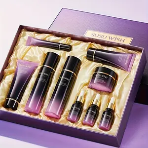 Luxurious Honey Moisture Essence Set, 9-Piece Skincare Kit, Hydrating Facial Care, Includes Serum, Cream, Eye Cream, Lotion, Mask, Skin Care Sets