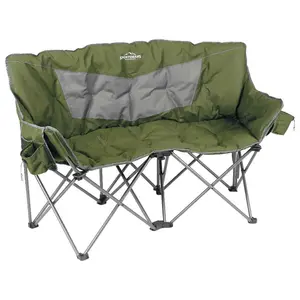 Club Chair Loveseat - Green