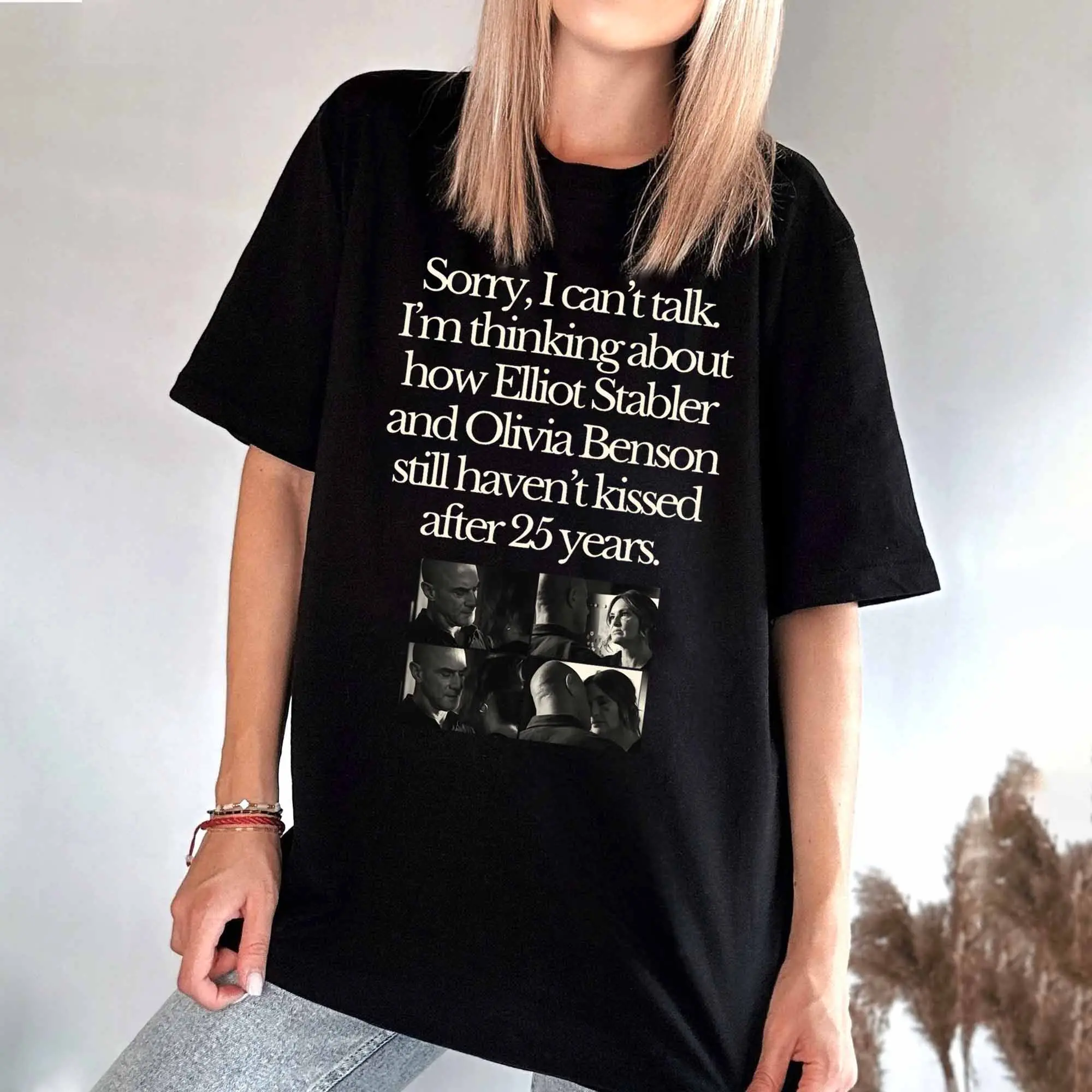 Elliot Stabler and Olivia Benson Shirt, Elliot and Olivia Shirt,, Law And Order SVU Sweatshirt, Top Womenswear