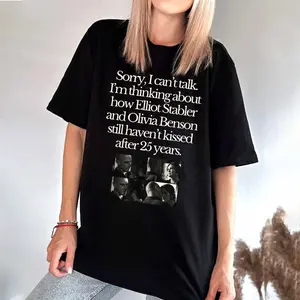 Elliot Stabler and Olivia Benson Shirt, Elliot and Olivia Shirt,, Law And Order SVU Sweatshirt, Top Womenswear